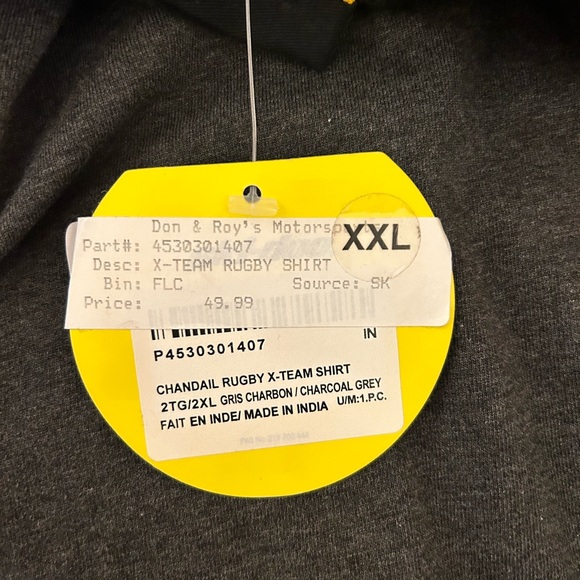 Ski-doo rugby x-team racing quarter button - Picture 4 of 5